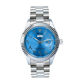Rolex Chairman Genève – Baby Blue Elegance in Arabic Dial