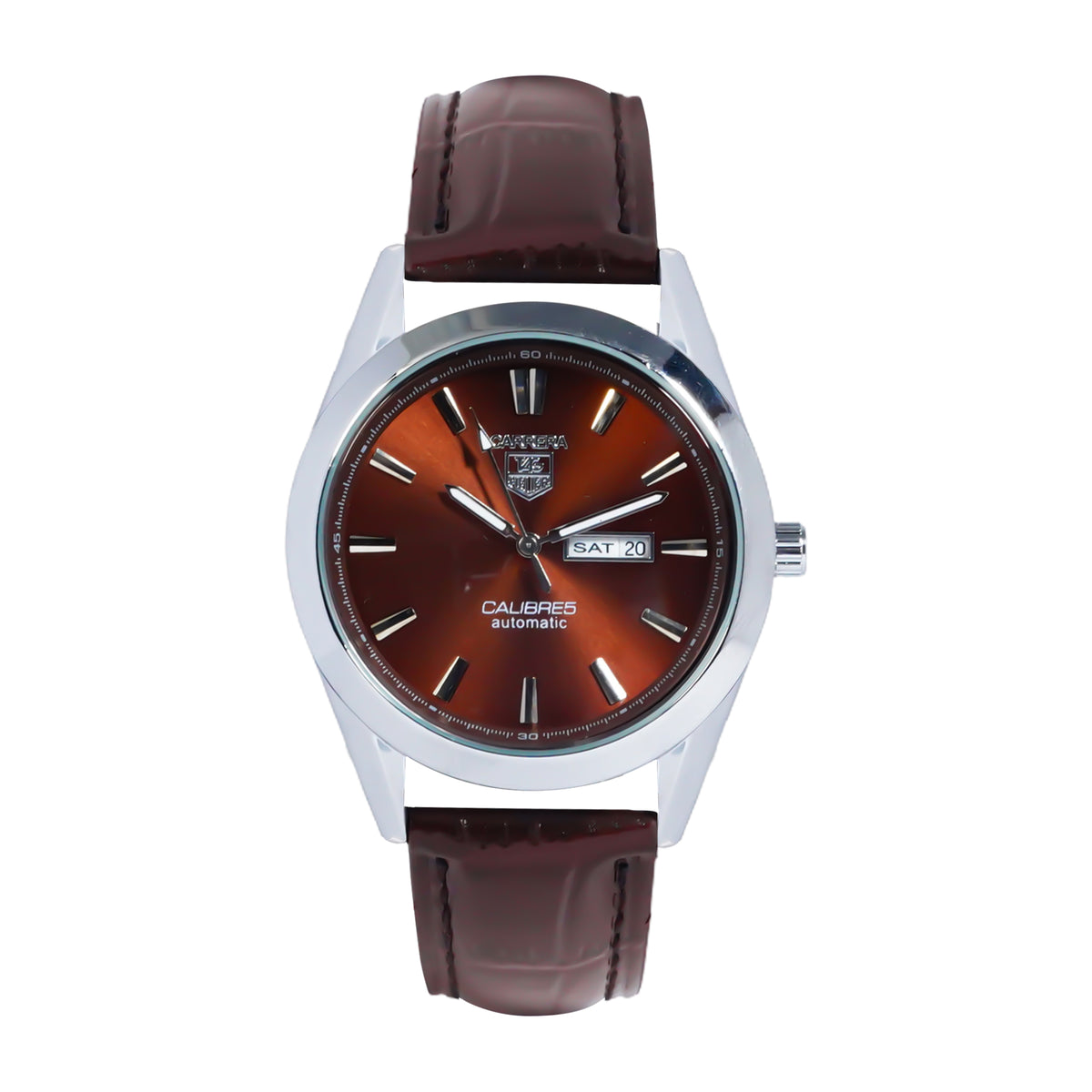 Tag Heuer Calibre 5 – Warm Browns, Timeless Vibes