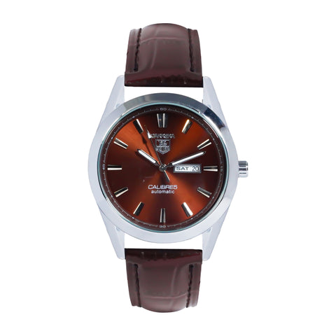 Tag Heuer Calibre 5 – Warm Browns, Timeless Vibes
