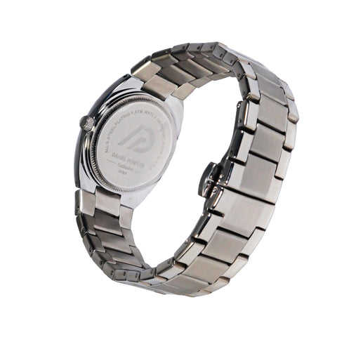 Daniel Power Women's Metal Analog Watch – Sea Blue Dial