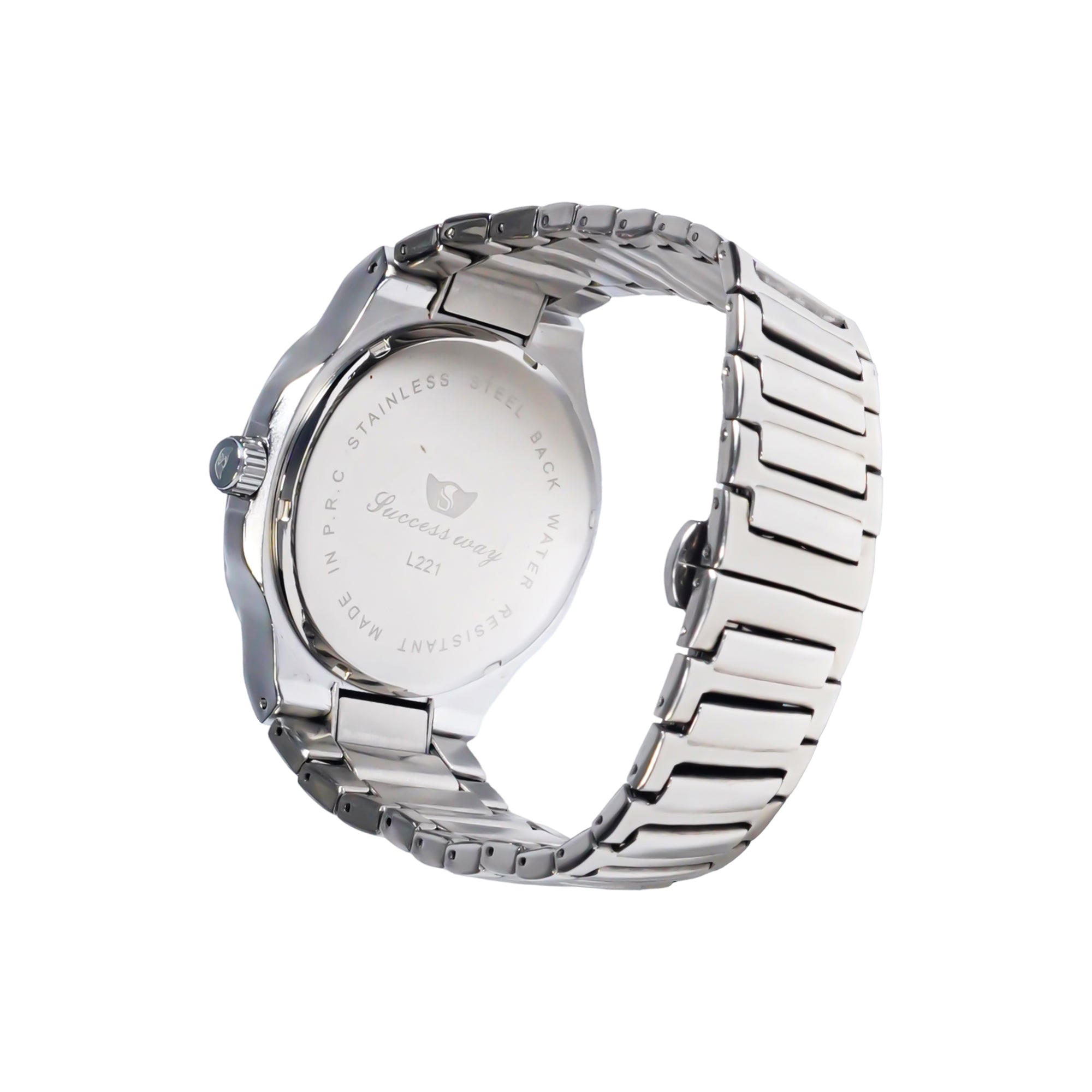 Success Way Men’s Watch – Copper Dial with Golden Chain