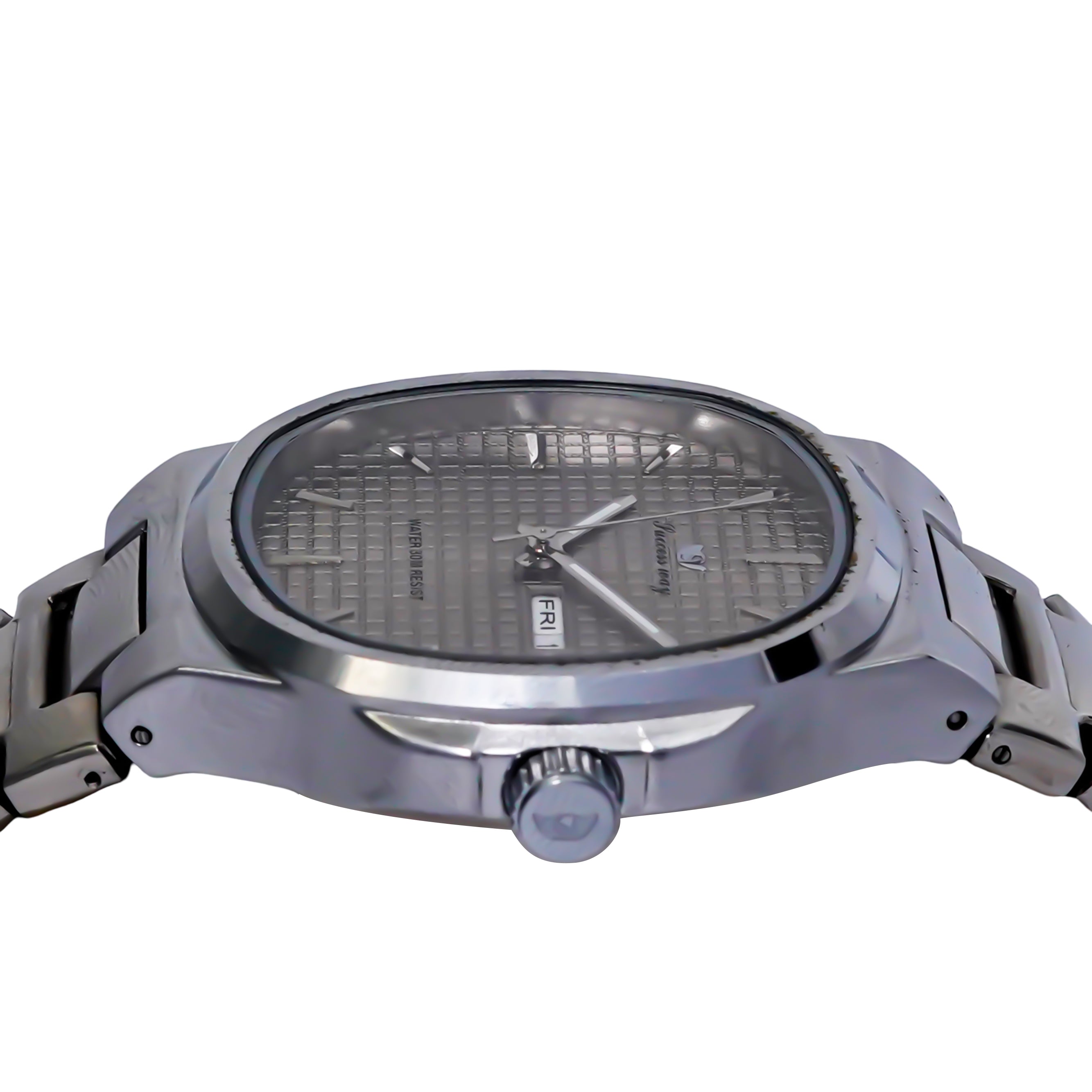 Success Way Men’s Watch – Copper Dial with Golden Chain