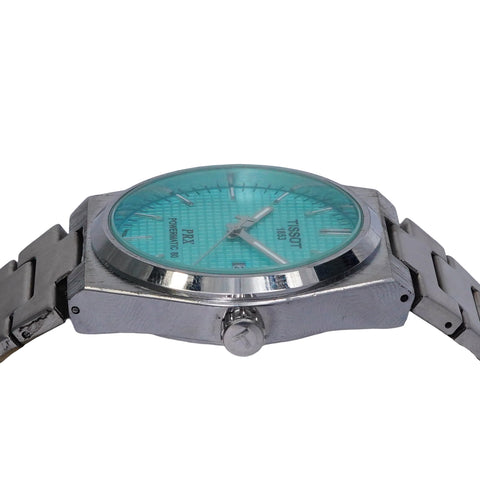 TISSOT PRX Men’s Swiss Made Quartz Watch – Light Ocean Blue Dial